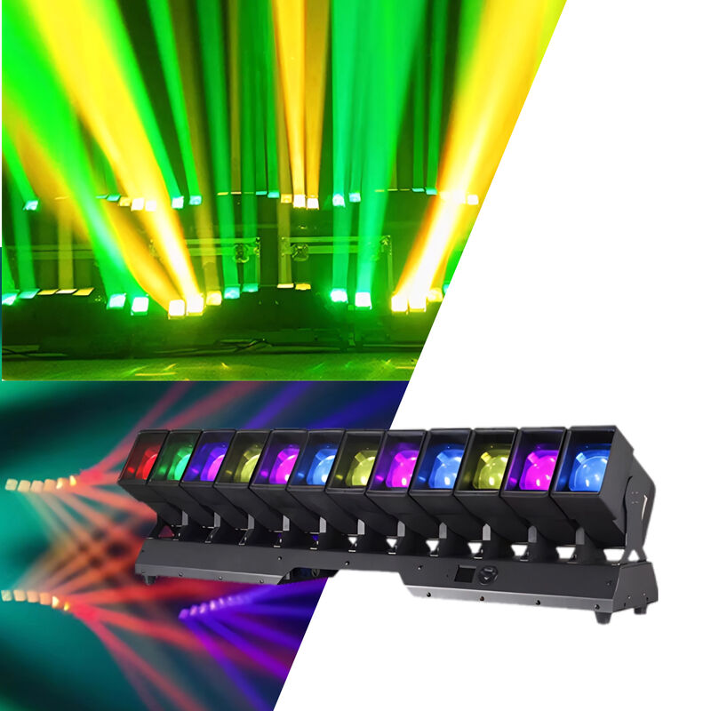 Y1260Z Hot Sale 12x60w Multi-Heads Pixel LED 4in1 Moving Head Beam Bar ...