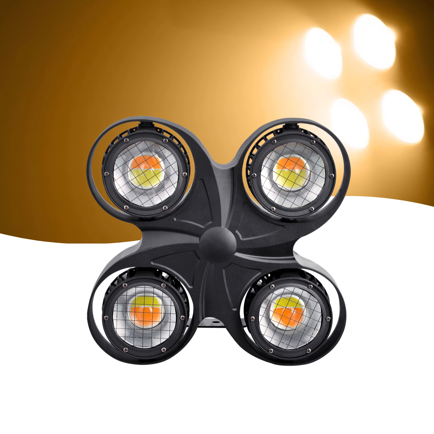 BD04F Waterproof 4x100W Ultra High Brightness Outdoor IP65 LED Blinder ...